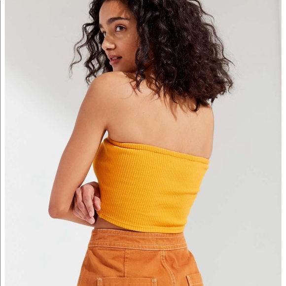 urban outfitters yellow top